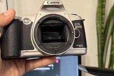 Canon EOS Rebel G 35mm SLR Film Camera Quartz Date Silver/Black Body only