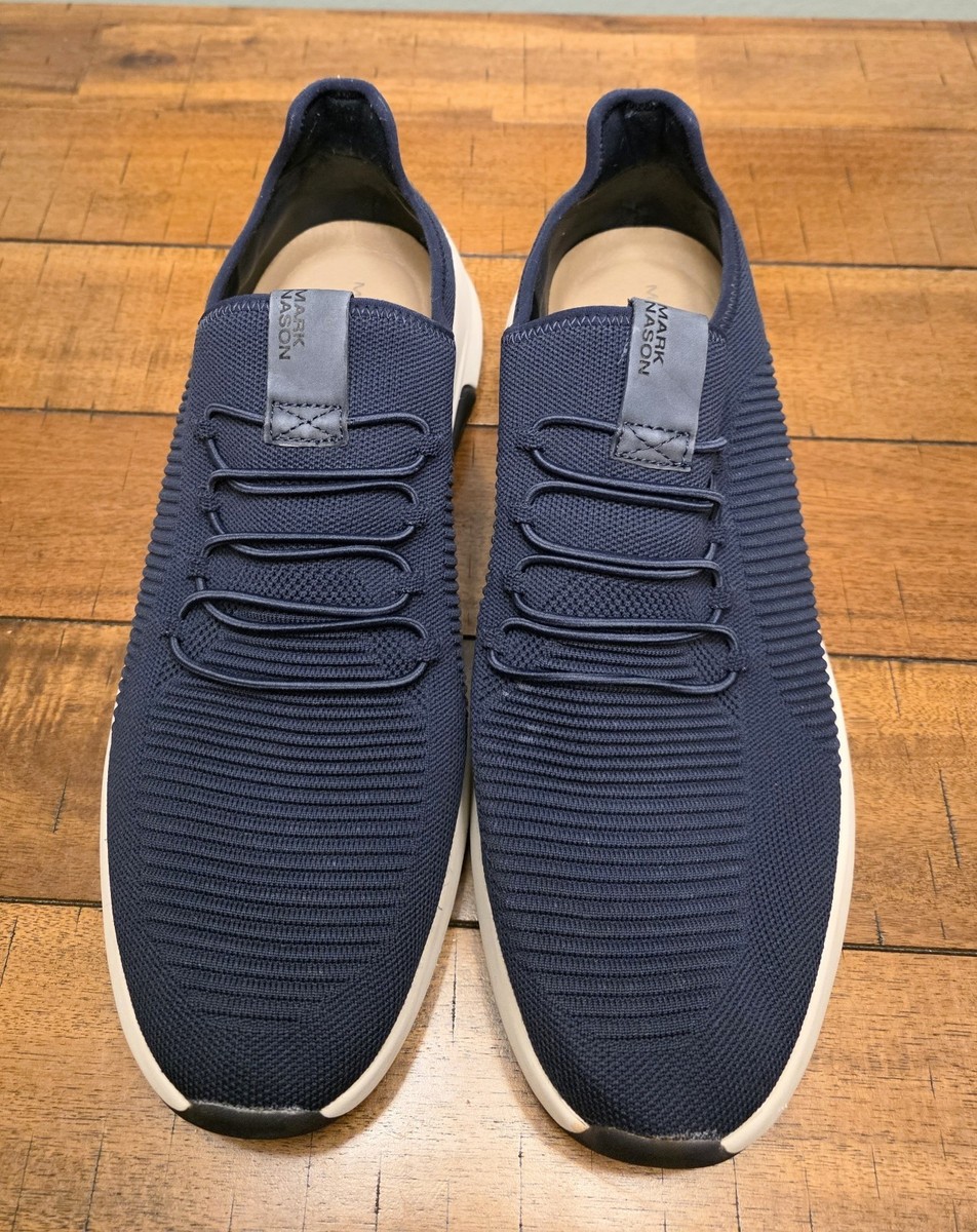 Mark Nason Men\'s Navy Casual Shoes NIB Mark Nason Men Shaver Navy Leather Oxfords Casual Shoes  main image 3