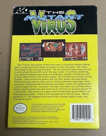 THE MUTANT VIRUS Game for the Nintendo NES with Box