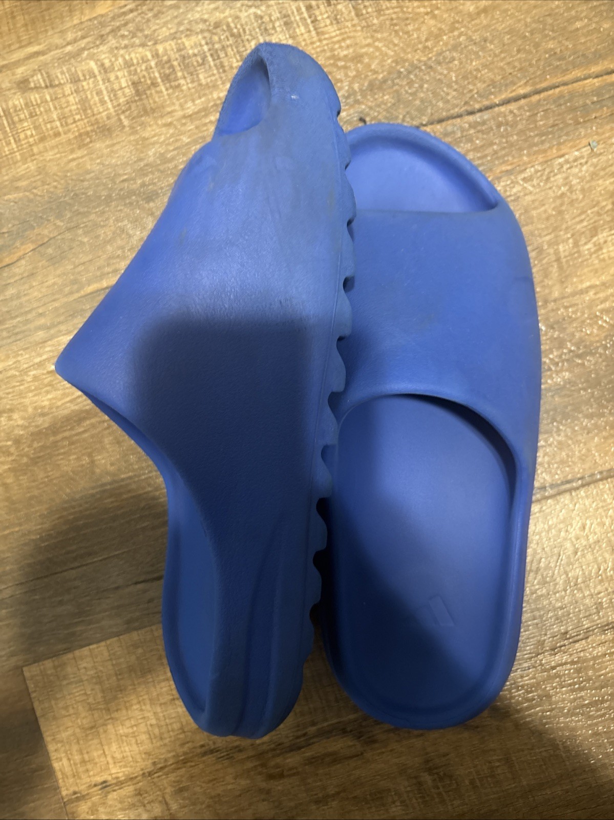 Yeezy Slides Azure Men's Royal Blue Size 12 YZY YZY YZY * NO BOX