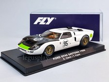 Slot Car Scalextric Fly A2013 - Ford GT40 95 Daytona 1966 G.Clarck /T.Payne