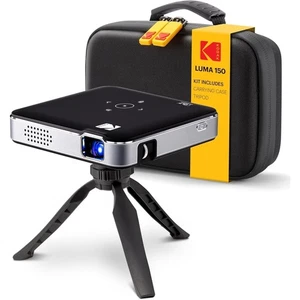 Kodak Luma 150 Pico Projector Bundle avec cas & Tripode (noir)