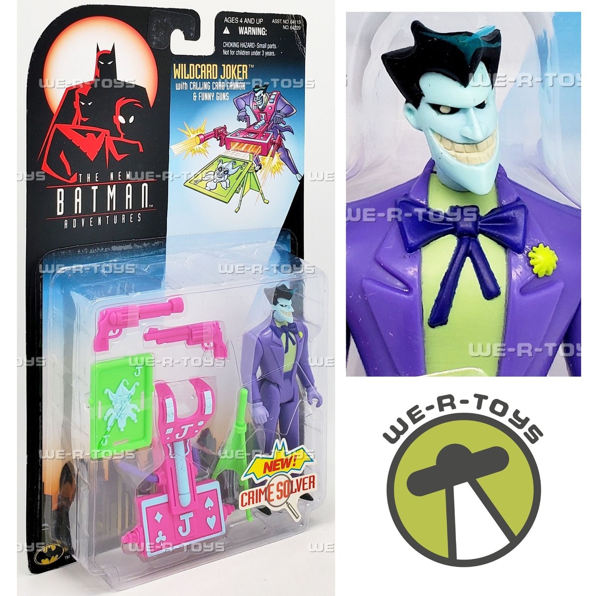 The New Batman Adventures Wildcard Joker Action FIgure 1998 Kenner