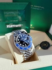 Rolex GMT-Master II 40mm Batgirl Black Blue Bezel Steel Men's Watch 126710BLNR 11