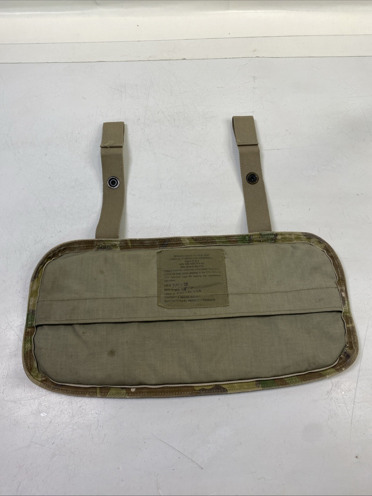 Improved Outer Tactical Vest Lower Back Protector - image 6