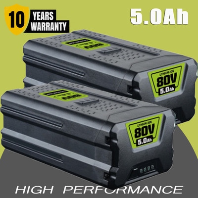 2X Neu Für Greenworks 80V Pro Lithium Batterie GBA80200 GBA80600 80V Max GCH8040