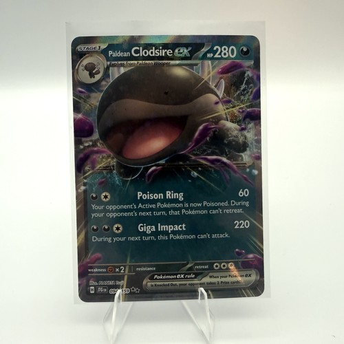Pokemon TCG Paldean Clodsire ex #94 Journey Together holofoil NM