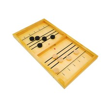 Trademark Innovations Tabletop Slingshot Hockey Game - Fast Pace Puck Board