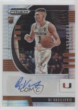 2020-21 Panini Prizm Draft Picks Prospect Hyper DJ Vasiljevic #PA-DJ Auto 7m3