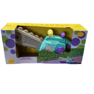 Bubble maker chainsaw SUN SQUAD Outdoor Toys Yard Tools BUBBLES New