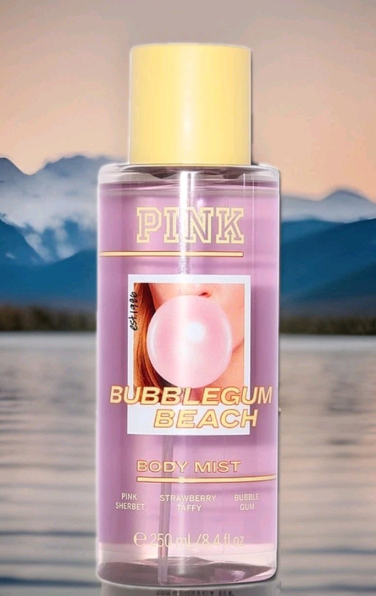 Victoria's Secret PINK Bubble Gum Beach Fragrance Mist Body Spray