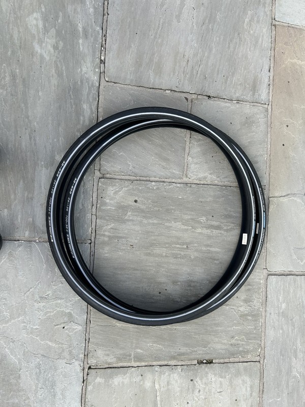 Pair of Schwalbe Marathon Tyres Size 700 X 32c
