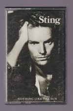 Sting - Nothing Like the Sun Cassette Tape Chrome A M records 1987 CS6402