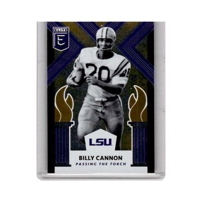 Billy Cannon Joe Bellino 2018 Panini Elite Draft Picks Passing the Torch #9 NM