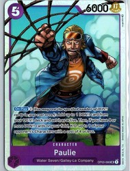 Paulie OP03-066 Super Rare Pillars of Strength One Piece Card Game