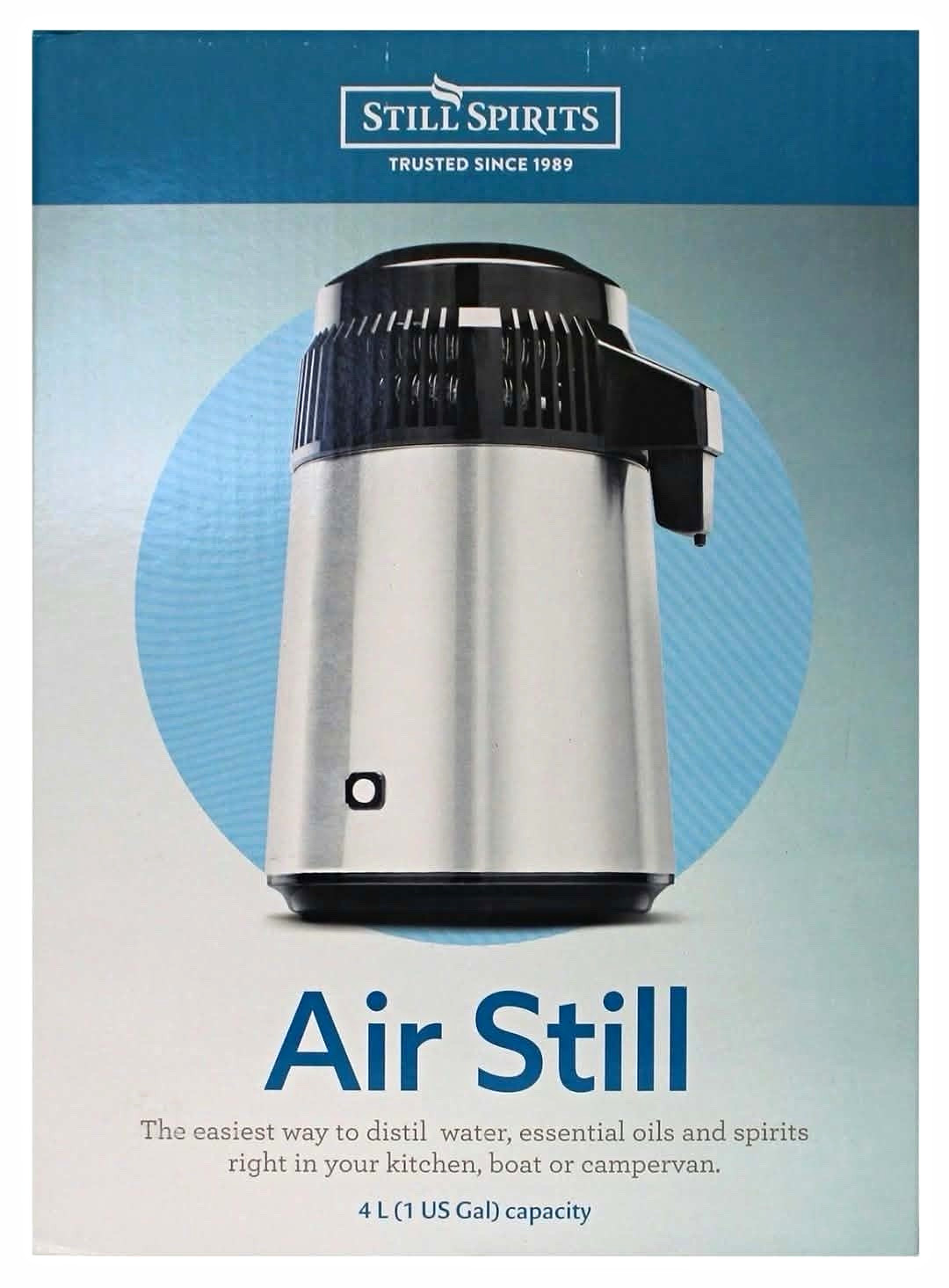 Still Spirits Air Still 4L (1 US gal) Stainless Steel Electric