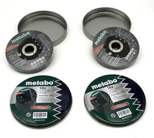 2 Pack of 10 Metabo Abrasive Cut-Off Wheel 655832010 / 4-1/2 x .040 x 7/8 ~Fr.Sh