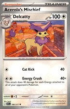 Delcatty 166/217 Uncommon Ascended Heroes Pokemon Near Mint