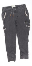 Police Men's Black Jogger Tracksuit, Size 3