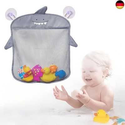 COYUN 1 Pcs Spielzeugnetz Badewanne, Badewannenspielzeug Aufbewahrung mit 2