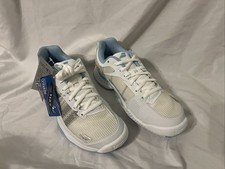Babolat Jet Mach I AC Women 7 Shoes Sky Blue White New NIB Tennis