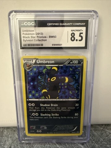Umbreon BW93 Holo Black Star Promo CGC 8.5 NM/Mint+ Pokemon Card