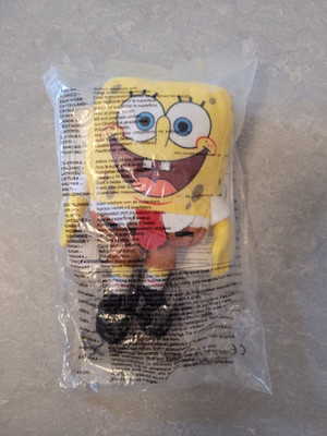 McDonalds: 2011 Plüsch Stofftier Kuscheltier Spongebob Neu & OVP