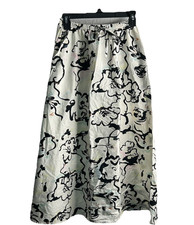 Wild Fable White and Multicolor Long Skirt Sz. XS NWT