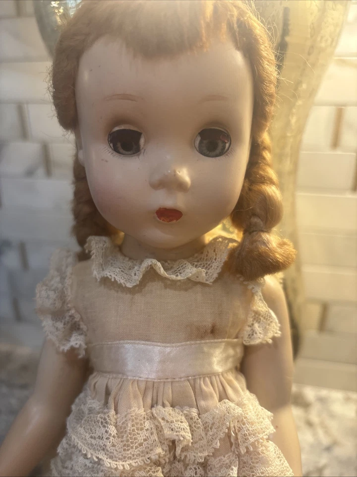 Vintage 1950’s Madame Alexander 14” Doll Alice In Wonderland With Maggie Face - Image 2 of 4