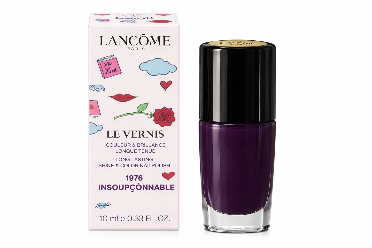 LANCÔME - LE VERNIS - NAIL POLISH - OLYMPIA'S WONDERLAND - 1976 INSOUPCONNABLE 10ML