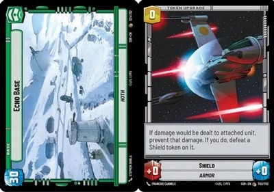 x4 Echo Base // Shield C Star Wars Spark of Rebellion M/NM