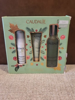 Caudalie The Beauty Essentials Skincare Trio Sealed Damaged Box
