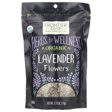 Organic Lavender Flowers, 2.72 oz 77 g 