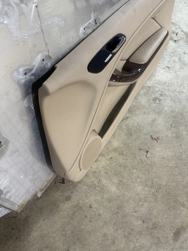 BMW 330CI Right Front  Convertible Door Card Panel Tan E46 00-06 OEM 330CI - Image 3 of 4