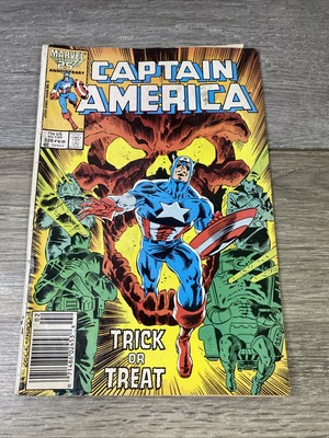 Captain America #326 Marvel 25th Anniv Trick or Treat 1986