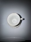 Vintage Hand-Painted Floral Porcelain Tea Cup and Saucer Set — photo 3
