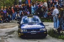 Colin McRae Derek Ringer Subaru Legacy 1993 WRC Rally Motor Racing Old Photo 9