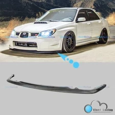 For 06 07 Subaru Impreza WRX STI S204 Outback Wagon Front Bumper Lip CS Style