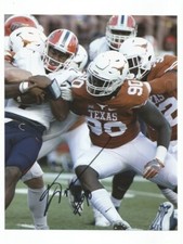 CHARLES OMENIHU Signed/Autographed TEXAS LONGHORNS 8x10 Football Photo w/COA