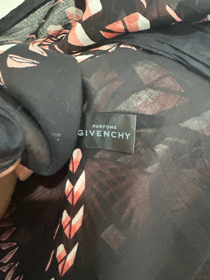 S17# Givechy Perfume Paréo Algodón 68/42 pulgadas Mantón Algodón Foto 3 de 4