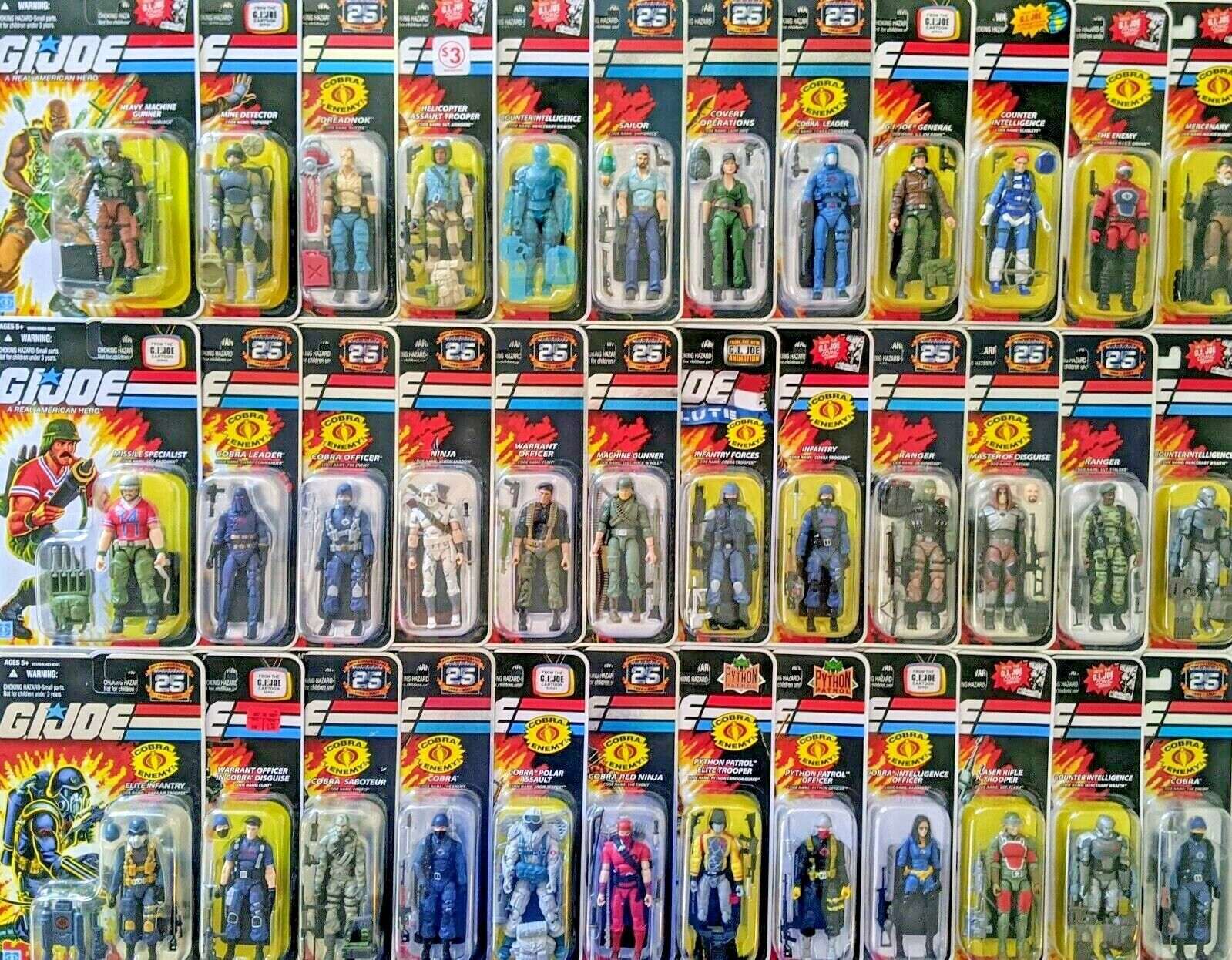 Choose your GI Joe!! 25th Anniversary - Series 23 & 24 ('07-08) MOC!!!