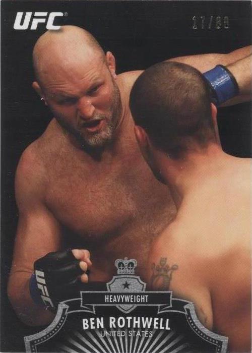 2012 Topps UFC Bloodlines - Ben Rothwell #48 Black /88 for sale online ...