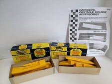 Aurora MM 1966 T-Jet 1593 Daredevil Obstacle Course in Original Box 2 SETS