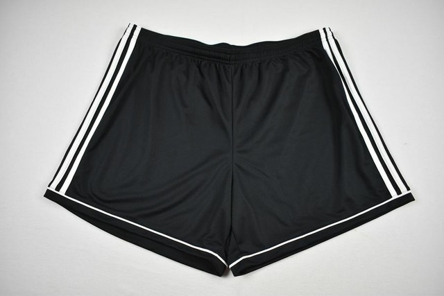 black adidas shorts womens