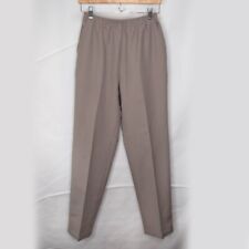 Vtg Levis Bend Over Pull On Pants Womens 12 Brown High Rise Pocket Stretch M Q04