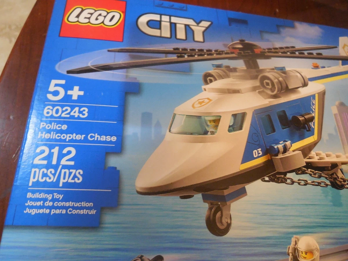 Lego city police hotsell helicopter chase 60243 instructions