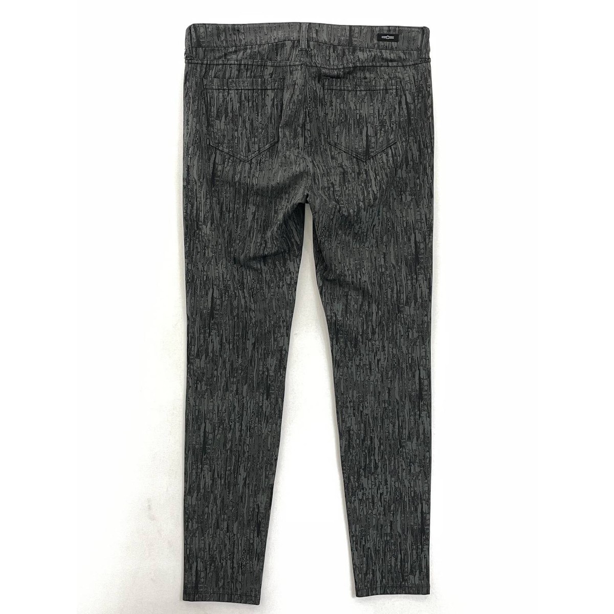 Liverpool Womens Jeggings Jeans Magnet Gray Camo Stretch Knit