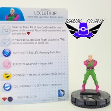 DC Heroclix LEX LUTHOR - 024 - UNCOMMON Superman  Legion Super Heroes Set #24