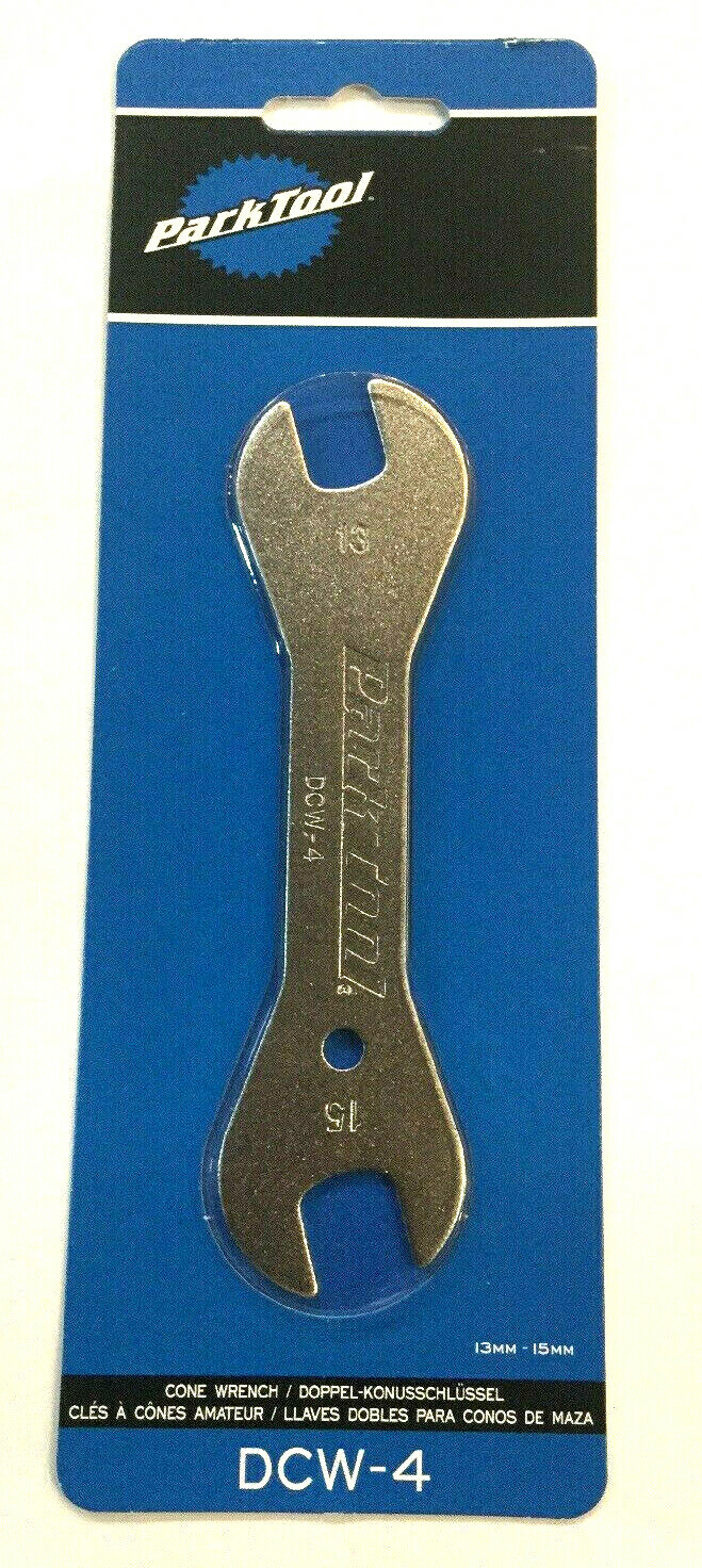 Park Tool DCW1 2 3 4 Double Ended Bicycle Cone Wrench Set 13mm 14 15