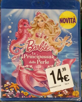 BARBIE LA PRINCIPESSE DELLE PERLE BLU-RAY NUOVO E SIGILLATO